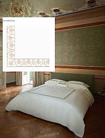 Постельное белье Fazzini CHIOSTRO 0 Torrone белое с бежевым