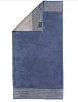 Полотенце Cawo TWO-TONE 590 (10 nachtblau синий) 80x150