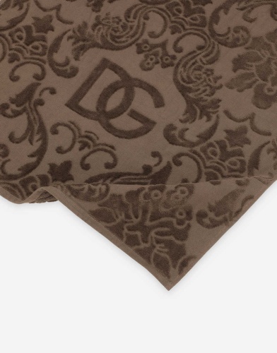 Набор полотенец Dolce & Gabbana DG LOGO brown коричневый Пять штук Артикул: 77205 DolceNoce фото 5