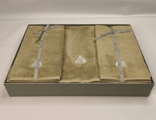 Набор полотенец Mastro Raphael ESSENTIAL API 4A cachi Пять штук Артикул: 76594 DolceNoce фото 3