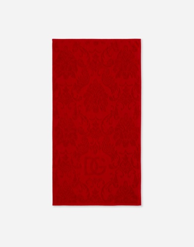 Набор полотенец Dolce & Gabbana DG LOGO red красный Пять штук Италия Артикул: 77204 DolceNoce фото 3 Набор полотенец Dolce & Gabbana DG LOGO red красный Пять штук Артикул: 77204 DolceNoce фото 3