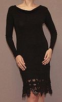 Платье Dana GIN / WO1653-002 NERO черное