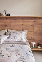 Постельное белье Fazzini MAGELLANO 7 Grigio серое