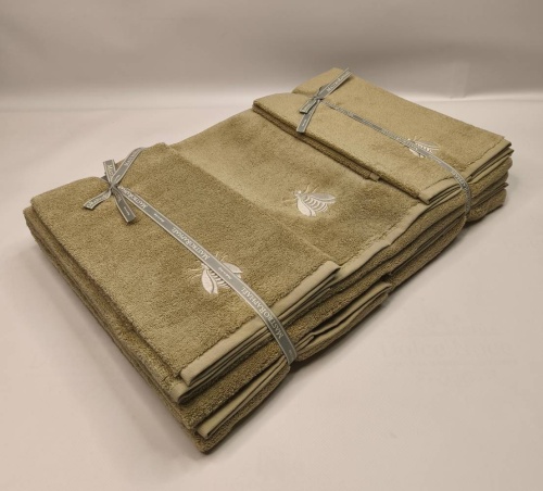 Набор полотенец Mastro Raphael ESSENTIAL API 4A cachi Пять штук Артикул: 76594 DolceNoce фото 2