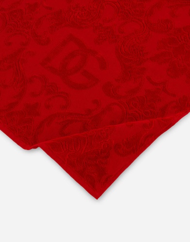 Набор полотенец Dolce & Gabbana DG LOGO red красный Пять штук Италия Артикул: 77204 DolceNoce фото 5 Набор полотенец Dolce & Gabbana DG LOGO red красный Пять штук Артикул: 77204 DolceNoce фото 5