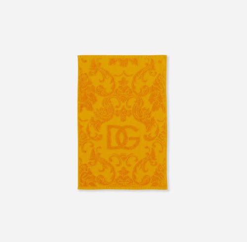 Набор полотенец Dolce & Gabbana DG LOGO yellow желтый Пять штук Артикул: 77203 DolceNoce фото 2