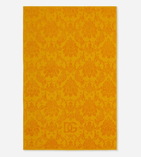 Набор полотенец Dolce & Gabbana DG LOGO yellow желтый Пять штук Артикул: 77203 DolceNoce фото 4