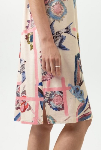 Ночная сорочка Mey FRAGMENTED GARDEN ALMOND MINK 1230117 фото 3