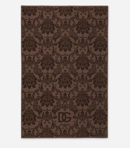 Набор полотенец Dolce & Gabbana DG LOGO brown коричневый Пять штук Артикул: 77205 DolceNoce фото 4