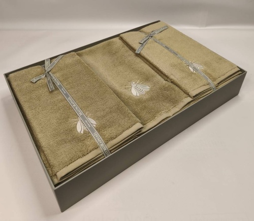 Набор полотенец Mastro Raphael ESSENTIAL API 4A cachi Пять штук Артикул: 76594 DolceNoce фото 4