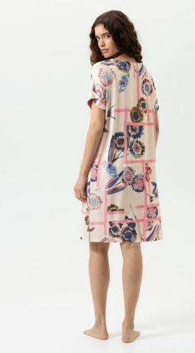 Ночная сорочка Mey FRAGMENTED GARDEN ALMOND MINK 1230117 фото 2