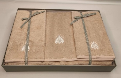 Набор полотенец Mastro Raphael ESSENTIAL API 6A nude Пять штук Артикул: 76593 DolceNoce фото 3