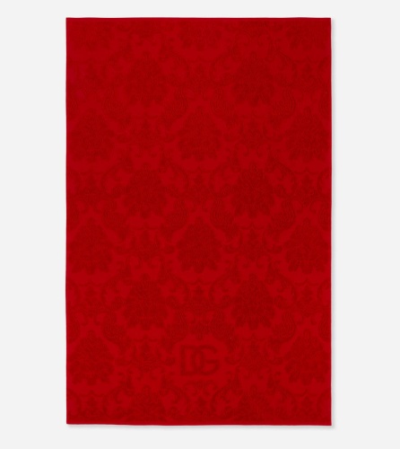 Набор полотенец Dolce & Gabbana DG LOGO red красный Пять штук Италия Артикул: 77204 DolceNoce фото 4 Набор полотенец Dolce & Gabbana DG LOGO red красный Пять штук Артикул: 77204 DolceNoce фото 4