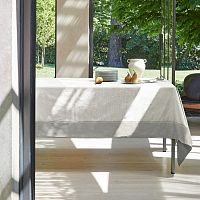Скатерть Fazzini CORNICI 0 avorio/travertino молочная 180х320