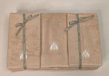 Набор полотенец Mastro Raphael ESSENTIAL API 6A nude Пять штук