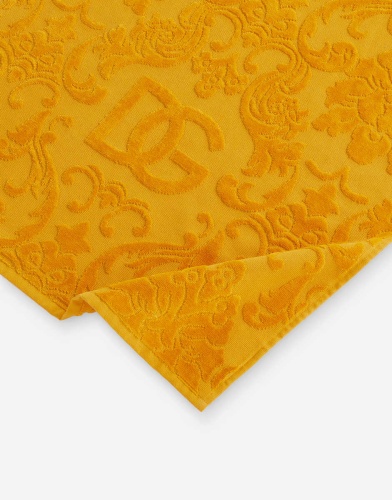 Набор полотенец Dolce & Gabbana DG LOGO yellow желтый Пять штук Артикул: 77203 DolceNoce фото 5