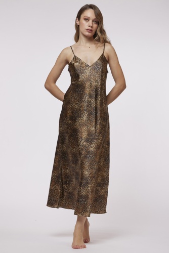 Сорочка Vivis WILLOW (цвет 01362 animalier) бежевая