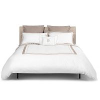 Постельное белье Fazzini DARSENA  0 bianco+corda белый с бежевым