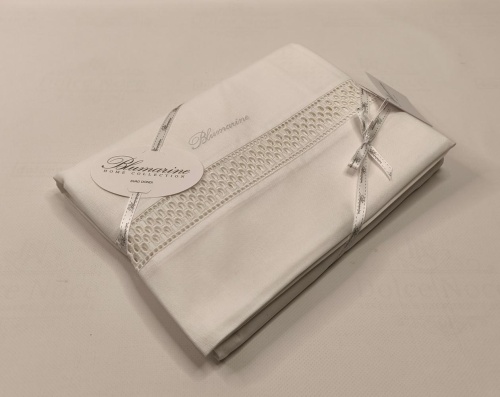 Скатерть Blumarine PORCELLANA 180х300 цвет белый white Артикул: 94846 DolceNoce фото 2