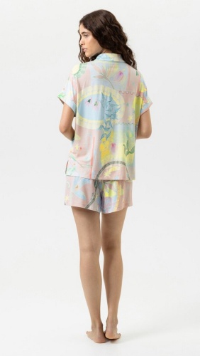 Пижама с шортами Mey MYSTIC BLUE 1230103 фото 2 Пижама с шортами Mey MYSTIC BLUE 1230103 фото 2