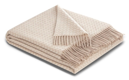 Плед Biederlack NATURALS&PLAIDS (797810) vivo beige 130х170 Артикул: 79265 DolceNoce