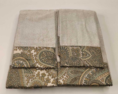 Набор полотенец Etro GIANO AV799 X0820 beige бежевый Пять штук Италия Артикул: 70148 DolceNoce фото 2 Набор полотенец Etro GIANO AV799 X0820 beige бежевый Пять штук Артикул: 70148 DolceNoce фото 2