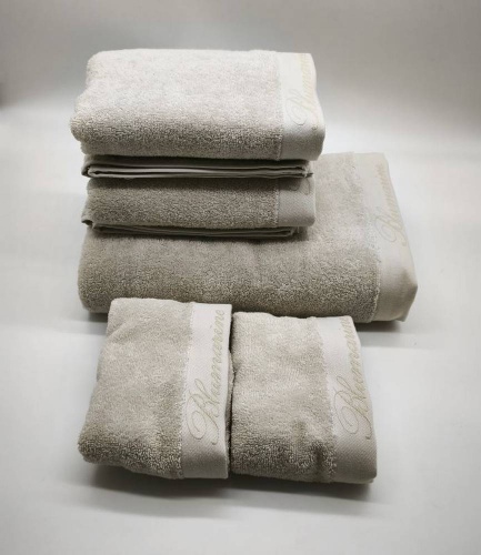 Набор полотенец Blumarine SPA серый льняной 10 dove grey Артикул: 94863 DolceNoce
