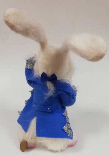 Кролик в синем кафтане 40 см Артикул:  DolceNoce фото 2