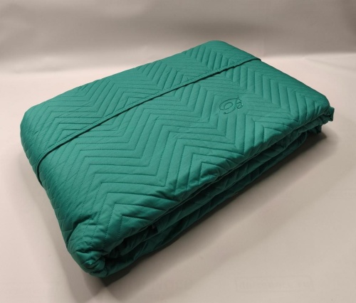 Покрывало Blumarine STILE BLU 270х270 изумрудное 18 esmeraldo emerald Артикул: 93729 DolceNoce фото 3