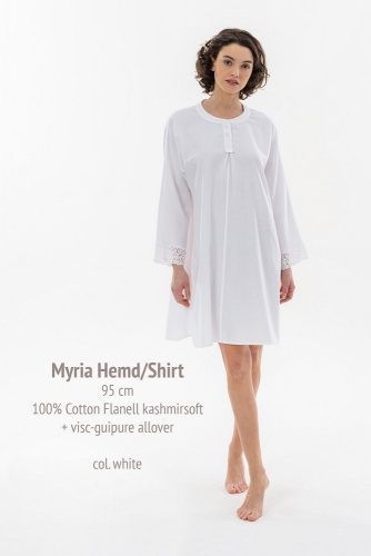 Сорочка Celestine MYRIA SHIRT (95см) white белая