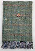 Плед Mastro Raphael MYRON EMBR.BEE green fantasia (цвет 7) 130x170