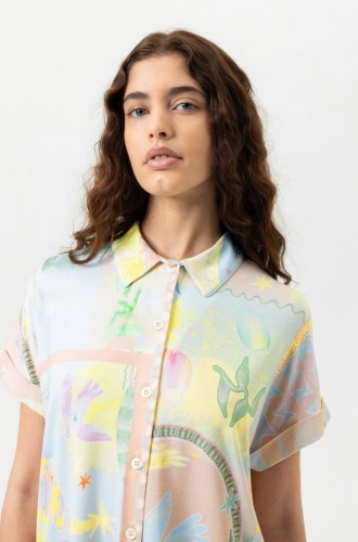 Пижама с шортами Mey MYSTIC BLUE 1230103 фото 3 Пижама с шортами Mey MYSTIC BLUE 1230103 фото 3