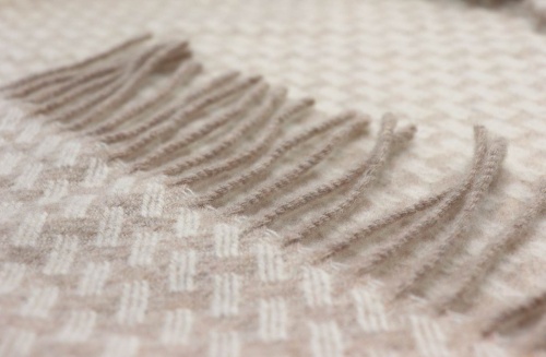 Плед Biederlack NATURALS&PLAIDS (797810) vivo beige 130х170 Артикул: 79265 DolceNoce фото 5
