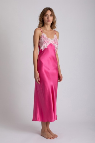 Сорочка Vivis LOUISE (цвет 1133 barbie-avorio) розовый фото 3