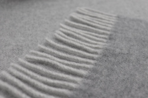 Плед Biederlack DARK VELVET (809575) silver-stone 130х170 Артикул: 79256 DolceNoce фото 4