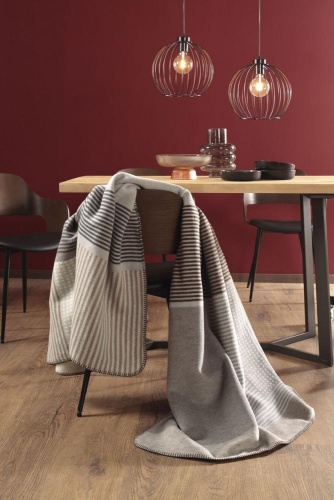 Плед Biederlack Moderns&Classics (818423) maze stone 150х200 Артикул: 79271 DolceNoce фото 2