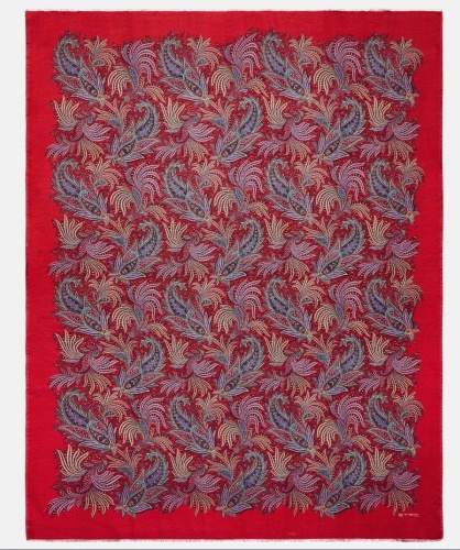 Плед Etro CALATHEA 8155 600 red красный 140х190 Артикул: 70014 DolceNoce фото 6