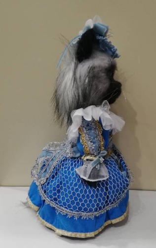 Кошечка в синем платье 30 см Артикул:  DolceNoce фото 4