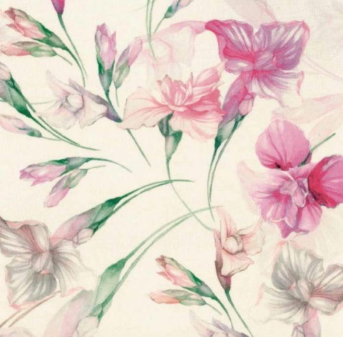 Скатерть Blumarine IRIS 170х270 цвет 02 powder pink розовая Артикул: 94178 DolceNoce фото 3