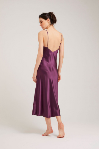 Сорочка Vivis LOUISE (цвет 01174 plum-black) фиолетовый фото 2