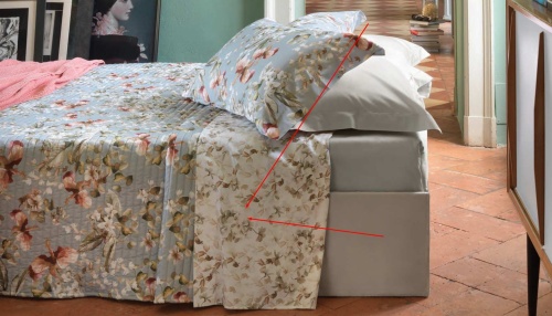 Постельное белье Mirabello ARBOR N31 Grigio серое