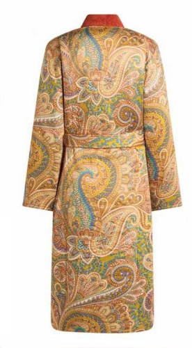 Халат Etro GIANO DOUBLE 99KA513 X0840 stampa giallo оранжевый фото 2 Халат Etro GIANO DOUBLE 99KA513 X0840 stampa giallo оранжевый фото 2
