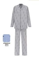 Пижама мужская Emporio Armani DENI EM000615 AF18543 mb351 blue eagle голубая