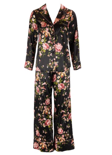 Пижама Marjolaine BERNADETTE 4BER5501 0181 Fleur/Buvard черная фото 2 Пижама Marjolaine BERNADETTE 4BER5501 0181 Fleur/Buvard черная фото 2