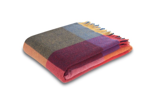Плед Biederlack NATURALS&PLAIDS (809629) bright square 130х170 Артикул: 79262 DolceNoce фото 3