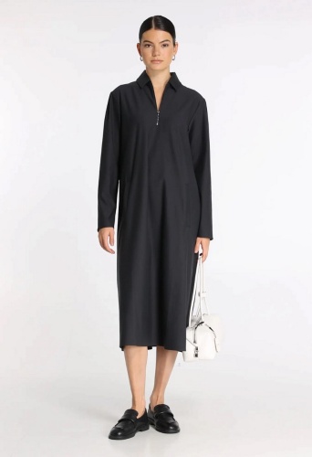 Платье Max Mara MM AGOSTO темно серое