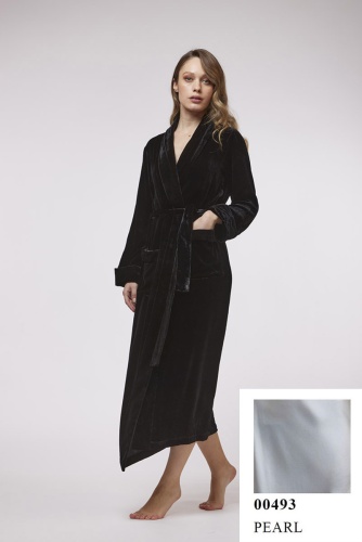 Халат Vivis DANIELA (цвет 00493 pearl) серый фото 2