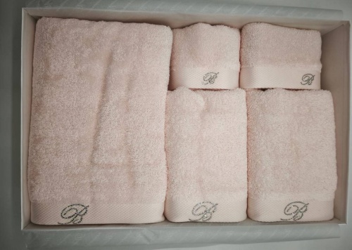 Набор полотенец Blumarine BENESSERE розовый 02 pink Артикул: 93756 DolceNoce фото 6