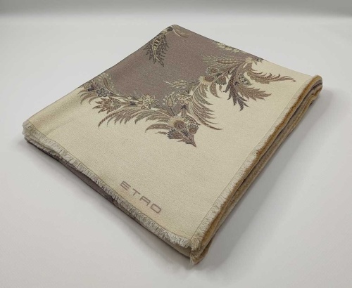 Плед Etro CALADIUM AK305 S9820 beige бежевый 140х180 Артикул: 70049 DolceNoce фото 6