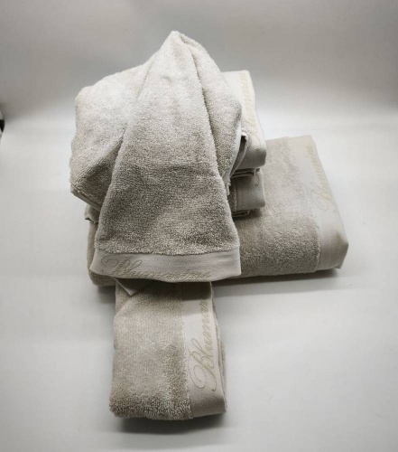 Набор полотенец Blumarine SPA серый льняной 10 dove grey Артикул: 94863 DolceNoce фото 5